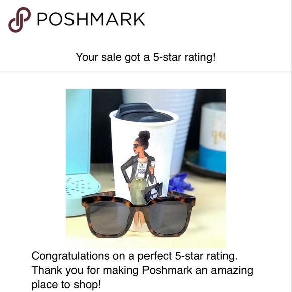 H & M Tortoise Sunglasses. They are light weight and super trendy. - Picture 4 of 4